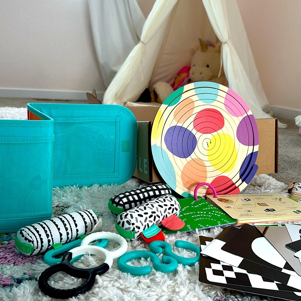 Lovevery play sensor set 0-2 Months The Looker